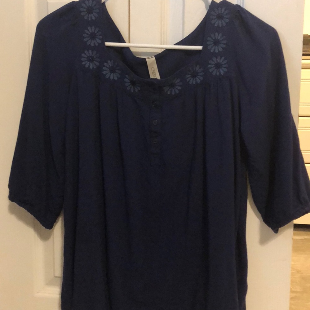 Navy Half sleeve shirt